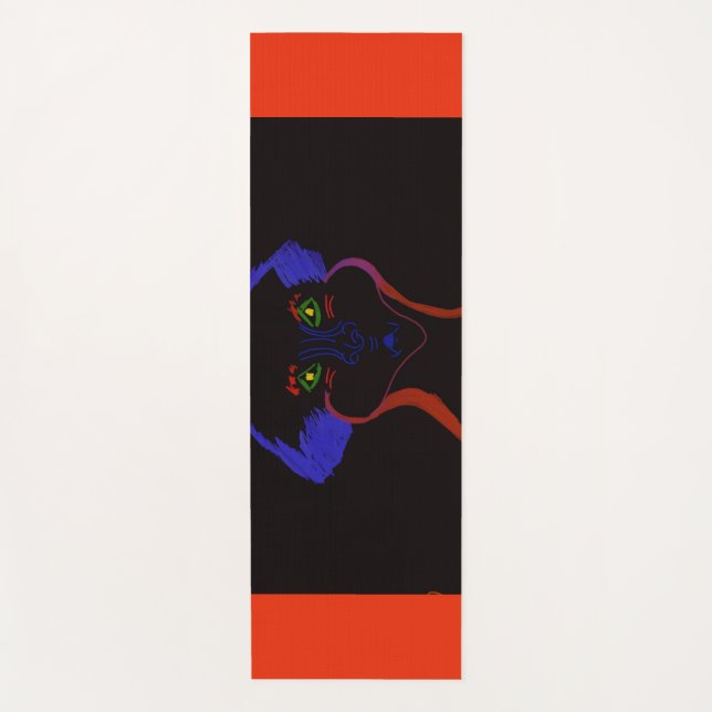 Tapis De Yoga Fantasy Character Art (Devant)