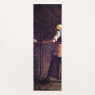 Tapis De Yoga Femme Pain À Cuire, Jean-François Millet