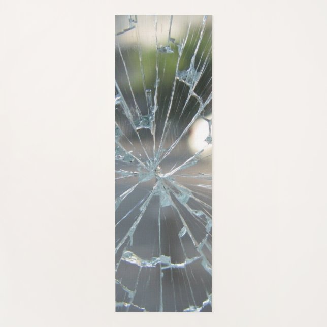 Tapis De Yoga fenêtre cassée (Devant)