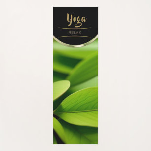 Tapis De Yoga Feuille de jardin verte - Yoga Mat