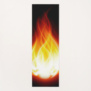 Tapis De Yoga Flammes éclatantes Yoga Mat