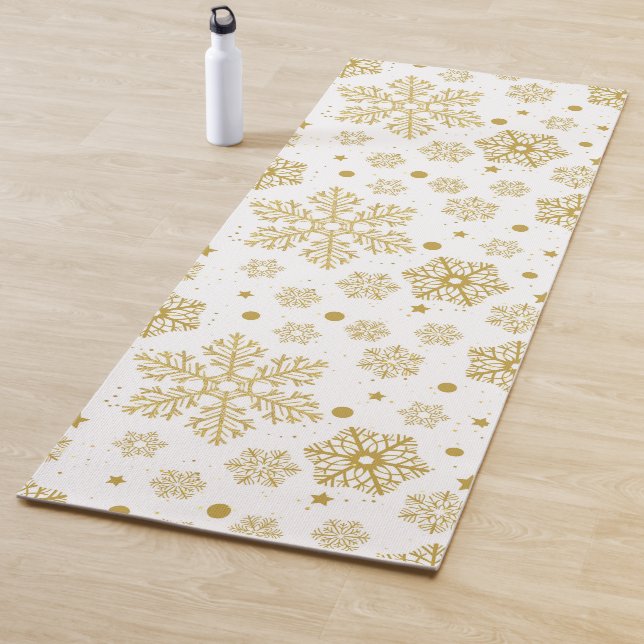 Tapis De Yoga Flèche dorée (En situation)