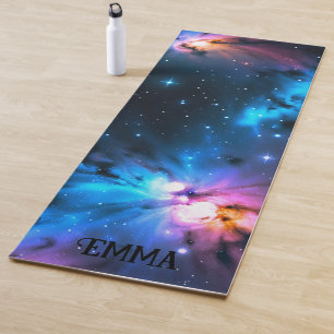 Tapis De Yoga Flèches célestes d'étoiles Nom personnalisé bidire