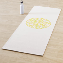 Tapis De Yoga Fleur De Vie Géométrie Sacrée