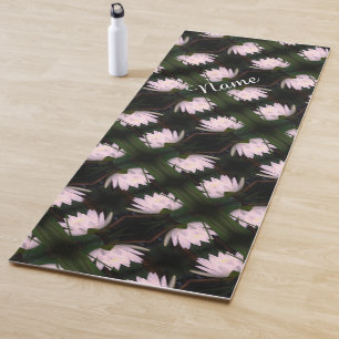 Tapis De Yoga Fleur Lit d'eau Lotus brillant Personnalisé