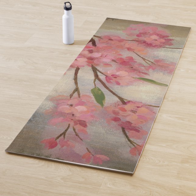 Tapis De Yoga Fleurs de cerisier (En situation)