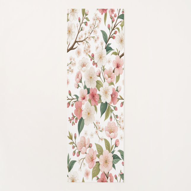 Tapis De Yoga Fleurs de yoga (Devant)