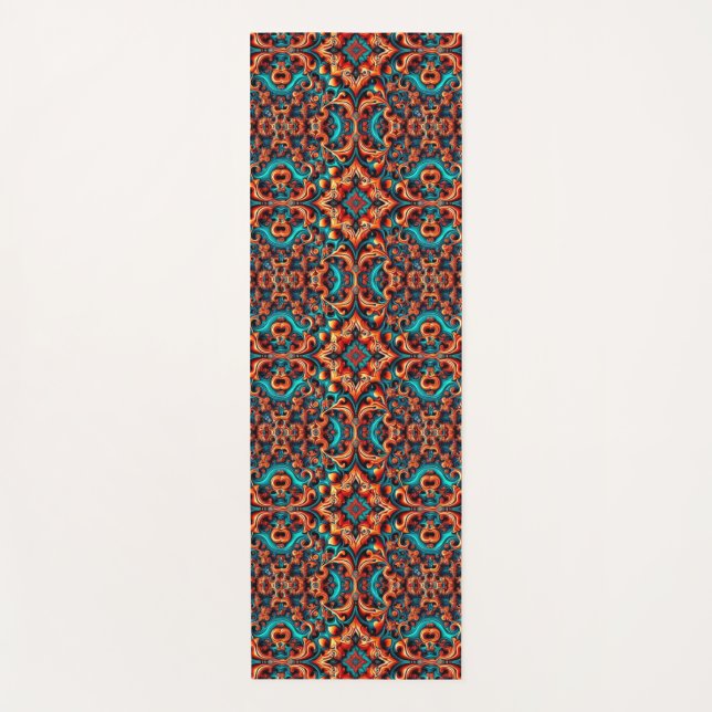Tapis De Yoga Flux fluvial - Yoga mat (Devant)