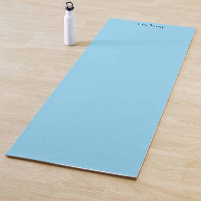 Tapis De Yoga Force Entraînement Ciel bleu (En situation)