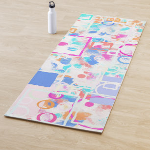 Tapis De Yoga Formes géométriques Abstraites