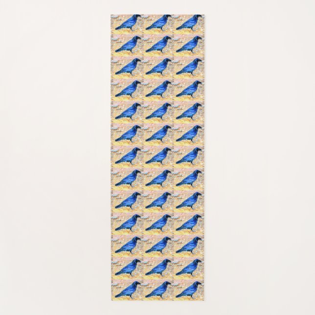 Tapis De Yoga Foule de Black Raven Thunder_Cove (Devant)