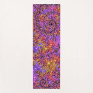 Tapis De Yoga Fractale vibrante