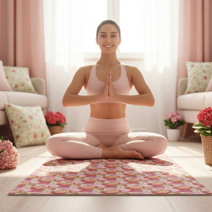 Tapis De Yoga Fraise