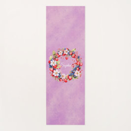 Tapis De Yoga Fruits de Yoga Personnalisés Conception Mat