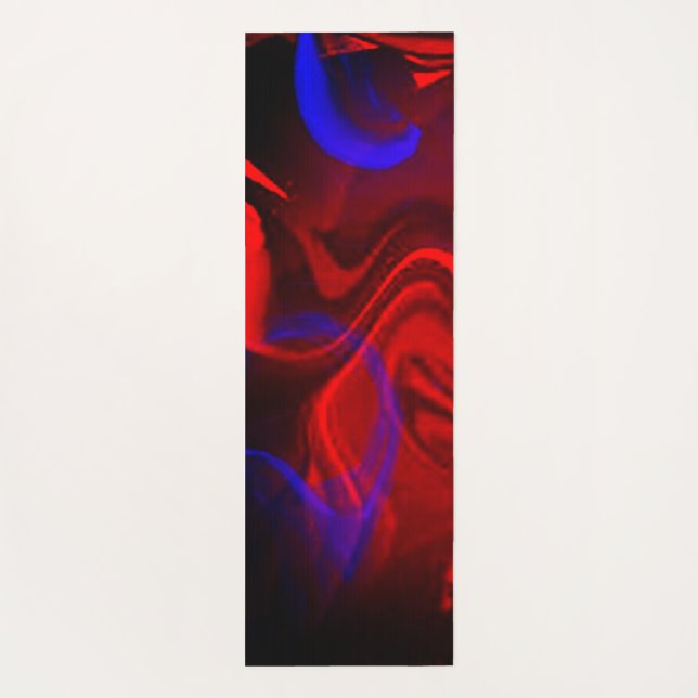 Tapis De Yoga Fumée et flamme Yoga Mat (Dos)