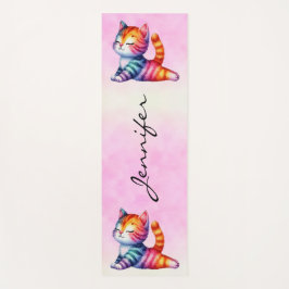 Tapis De Yoga Fun Chat Yoga Mat