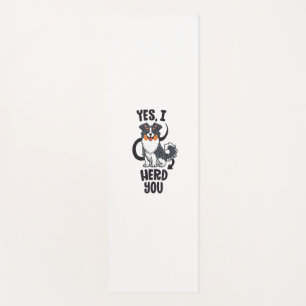 Tapis De Yoga Funky Australian Shepherd Maman Cadeaux Aussie Oui