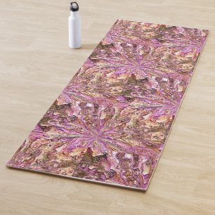 Tapis De Yoga Fushsia Art moderne Yoga Mat