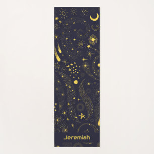Tapis De Yoga Galaxie amusante Loin de l'espace extra-atmosphéri