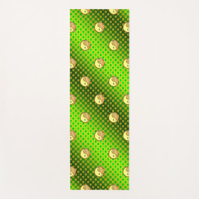 Tapis De Yoga Gemini et chèvre de feu (Devant)