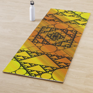 Tapis De Yoga Géométrie fractale Yoga Mat