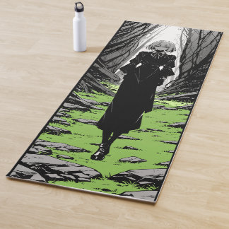 Tapis De Yoga girl forest dark path manga hellsing fan art