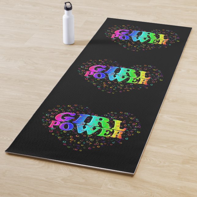 Tapis De Yoga Girl power ! - (En situation)