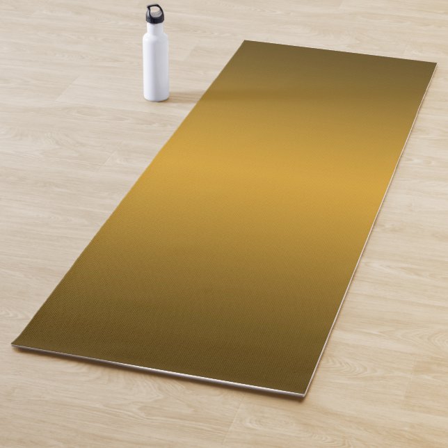 Tapis De Yoga Gradient Yellow - deep to light | Mood Background| (En situation)