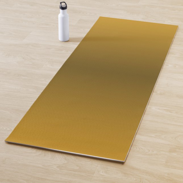 Tapis De Yoga Gradient Yellow - light to deep | Mood Background| (En situation)
