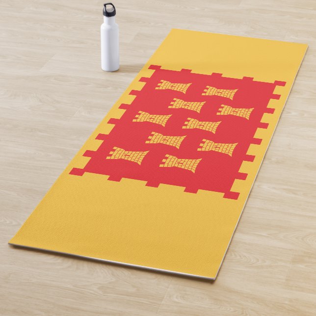 Tapis De Yoga Grand Manchester (comté du Royaume-Uni) (En situation)