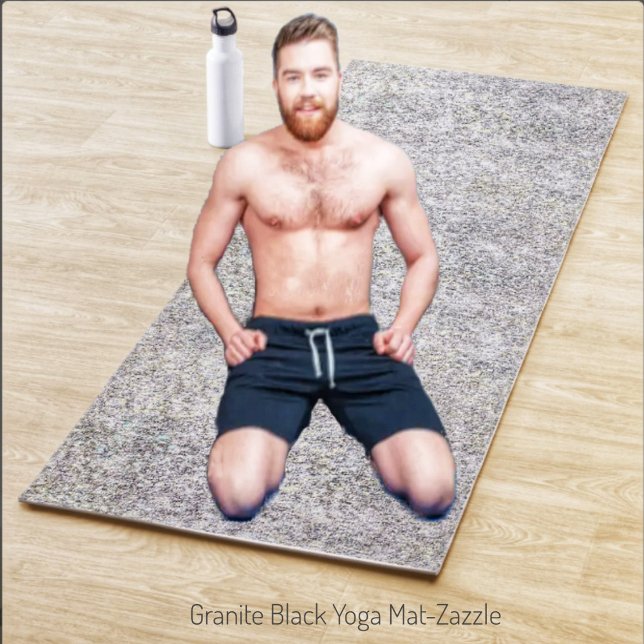 Tapis De Yoga Granit noir (Créateur téléchargé)