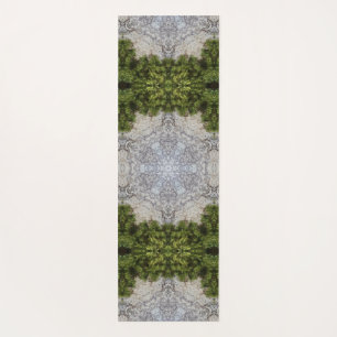Tapis De Yoga Green Moss & Earth Nature Art