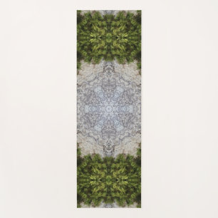 Tapis De Yoga Green Moss & Nature Earth Art