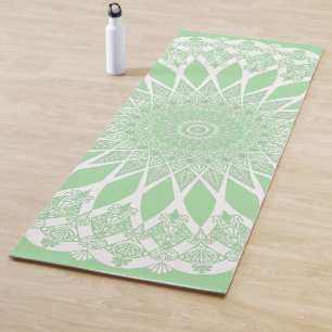 Tapis De Yoga Green Seafoam Tristyns Mandala
