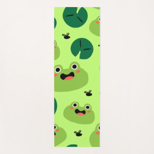 Tapis De Yoga Grenouille drôle