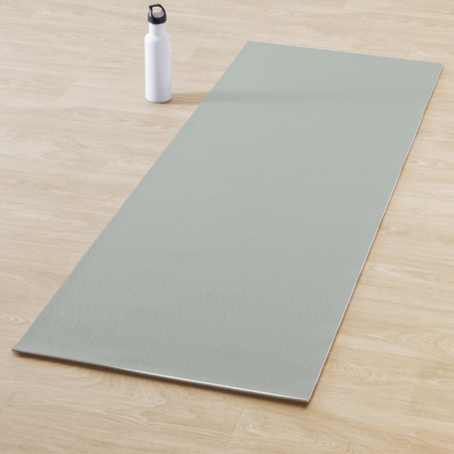 Tapis De Yoga gris cendré (couleur solide) (En situation)