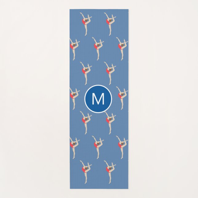 Tapis De Yoga Gymnaste féminine (Devant)