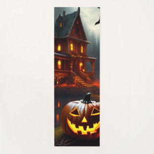 Tapis De Yoga Halloween/Citrouille/Automne