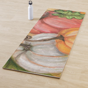Tapis De Yoga Halloween de Yoga Mat citrouille