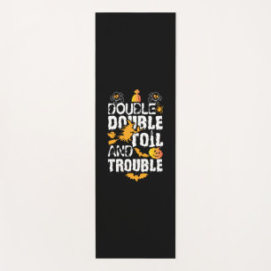 Tapis De Yoga Halloween Double Huile Et Problème Anniversaire