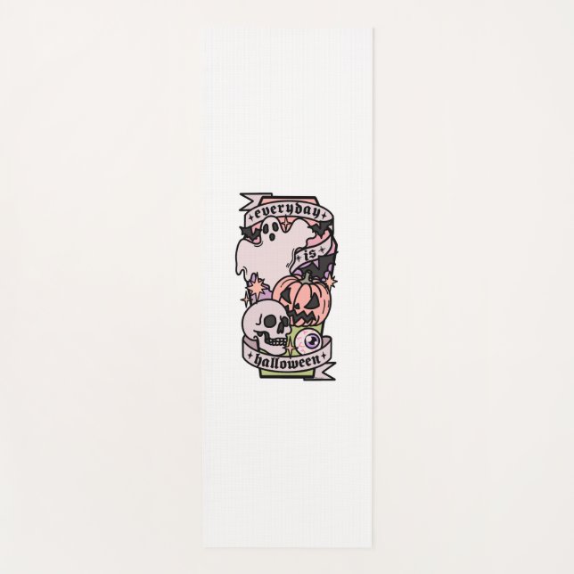 Tapis De Yoga Halloween tous les jours (Devant)