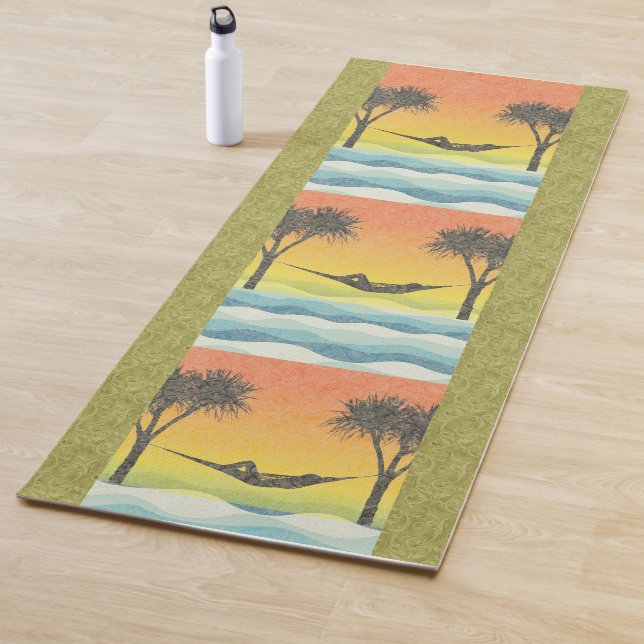 Tapis De Yoga Hammock Yoga Mat (En situation)