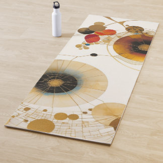 Tapis De Yoga Harmonie céleste en cercles