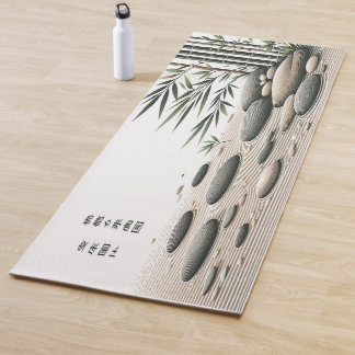 Tapis De Yoga Harmonie Zen Bambou & Pierre