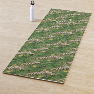 Tapis De Yoga Herbes séchées Nature Personnalisée