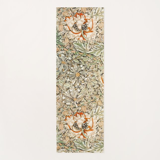 Tapis De Yoga Honeysuckle, William Morris (Devant)