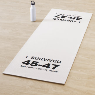 Tapis De Yoga I Survived 45-47 