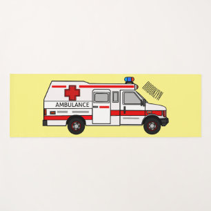 Tapis De Yoga Illustration d'ambulance