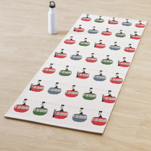 Tapis De Yoga Illustration de la remontée mécanique