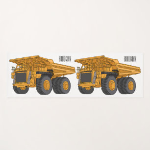 Tapis De Yoga Illustration d'un camion à grande échelle